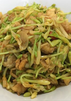 Foto resep 7. Tumis bunga pepaya