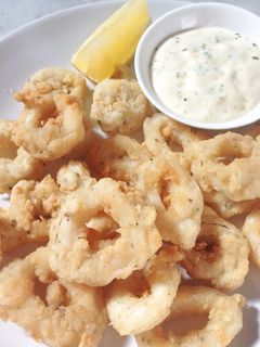 Foto resep Cumi goreng tepung / fried calamari