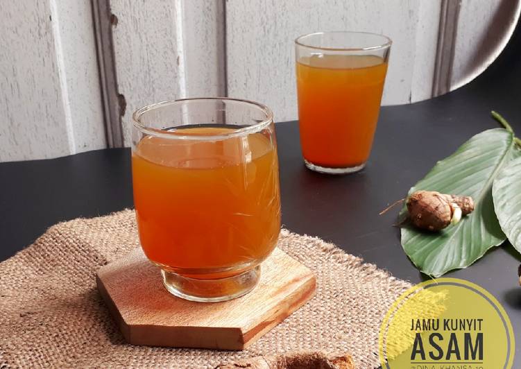 Resep Jamu Kunyit Asam Anti Gagal