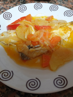 Foto principal de Dorada en salsa con verduras