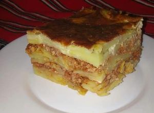 O poză a rețetei Musaca de cartofi cu carne.