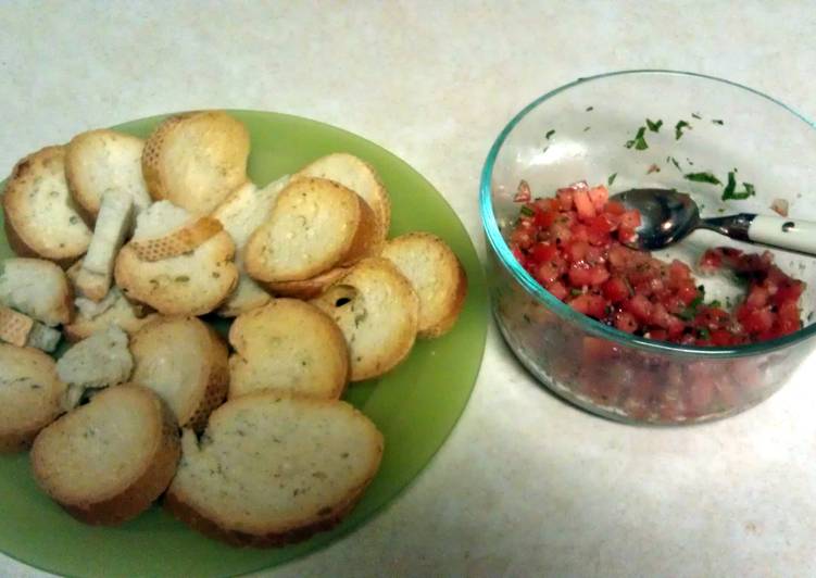 How to Make Super Quick Homemade Bruschetta