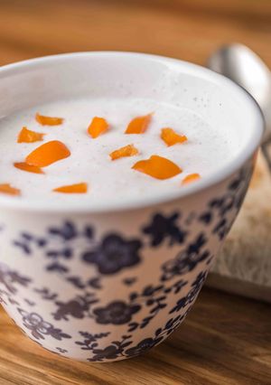Hideg túróleves recept fotója