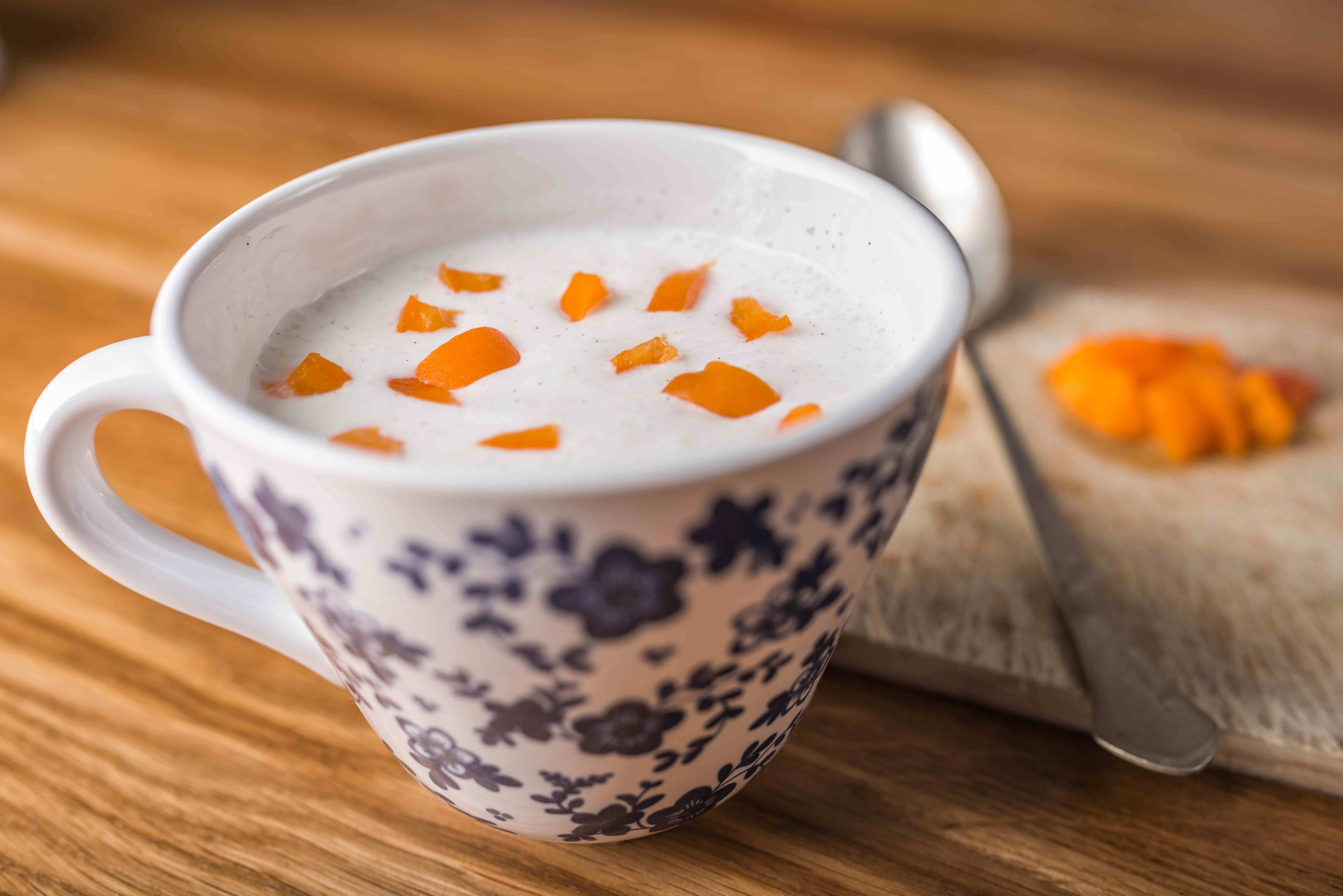 Hideg túróleves recept recept fotó