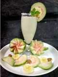 Almond Amrud Coconut smoothie
