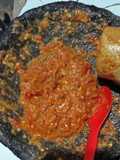 Sambal pecel lele madiun