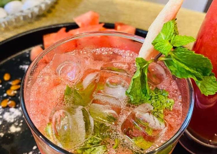 Recipe of Quick #Watermelon Mint Splash#