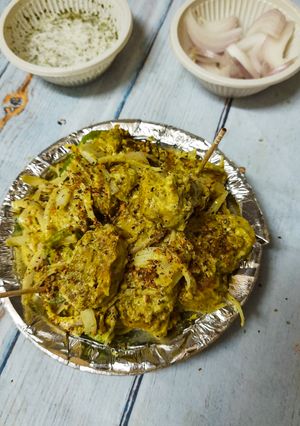 A picture of Soya Malai Chaap.