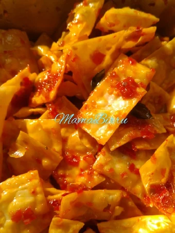 Langkah Gampang Membuat Resep  Pangsit Goreng Balado yang Lezat, Enak Banget