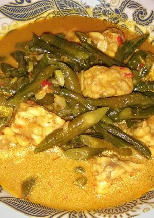 Foto resep Sayur Kacang Panjang + Tempe, Enak Banget!