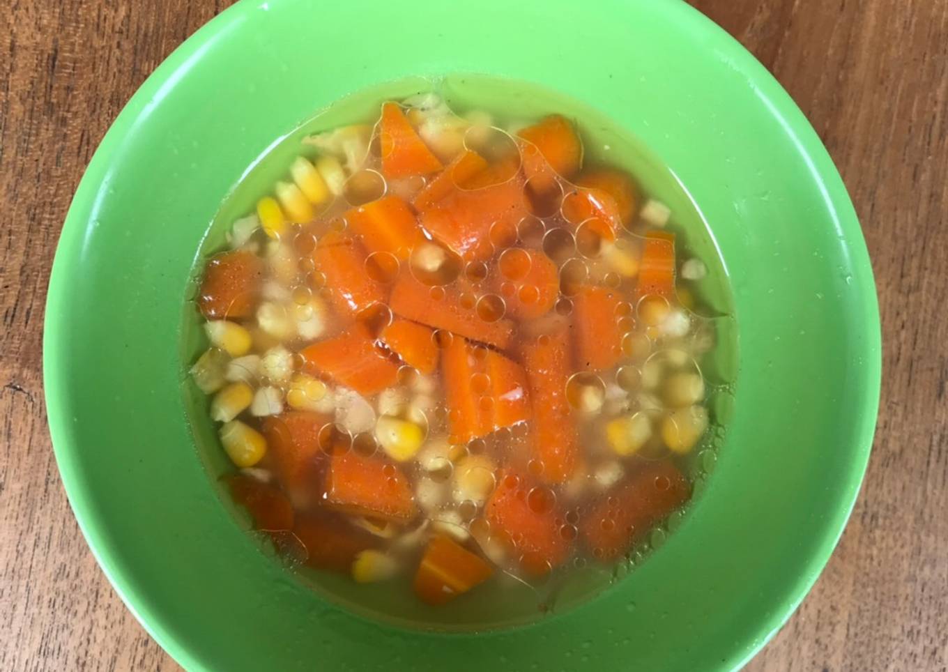 MPASI 16 Bulan<br />Sup Bening Ceker Ayam, Jagung & Wortel
