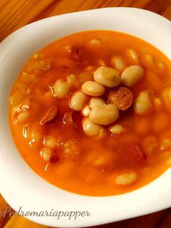 Una foto de Judiones blancos estofados. (Thermomix)