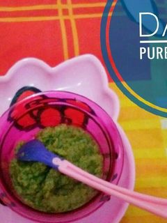 Foto resep Puree Brokoli (menu tunggal mpasi)