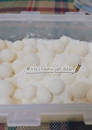 Foto resep Bola Susu 2 Bahan
