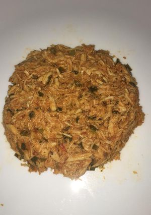Foto de Recheio de frango desfiado
