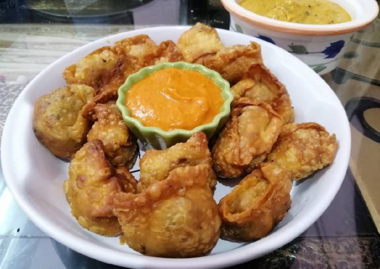 Recipe of Award-winning Fried Chicken Momos