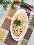 Tuna Carbonara Spaghetti