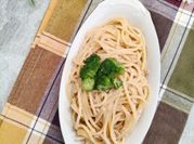 Gambar spageti tuna kaleng