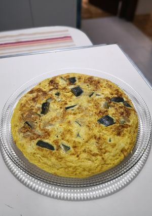 Una foto de Tortilla de calabacín