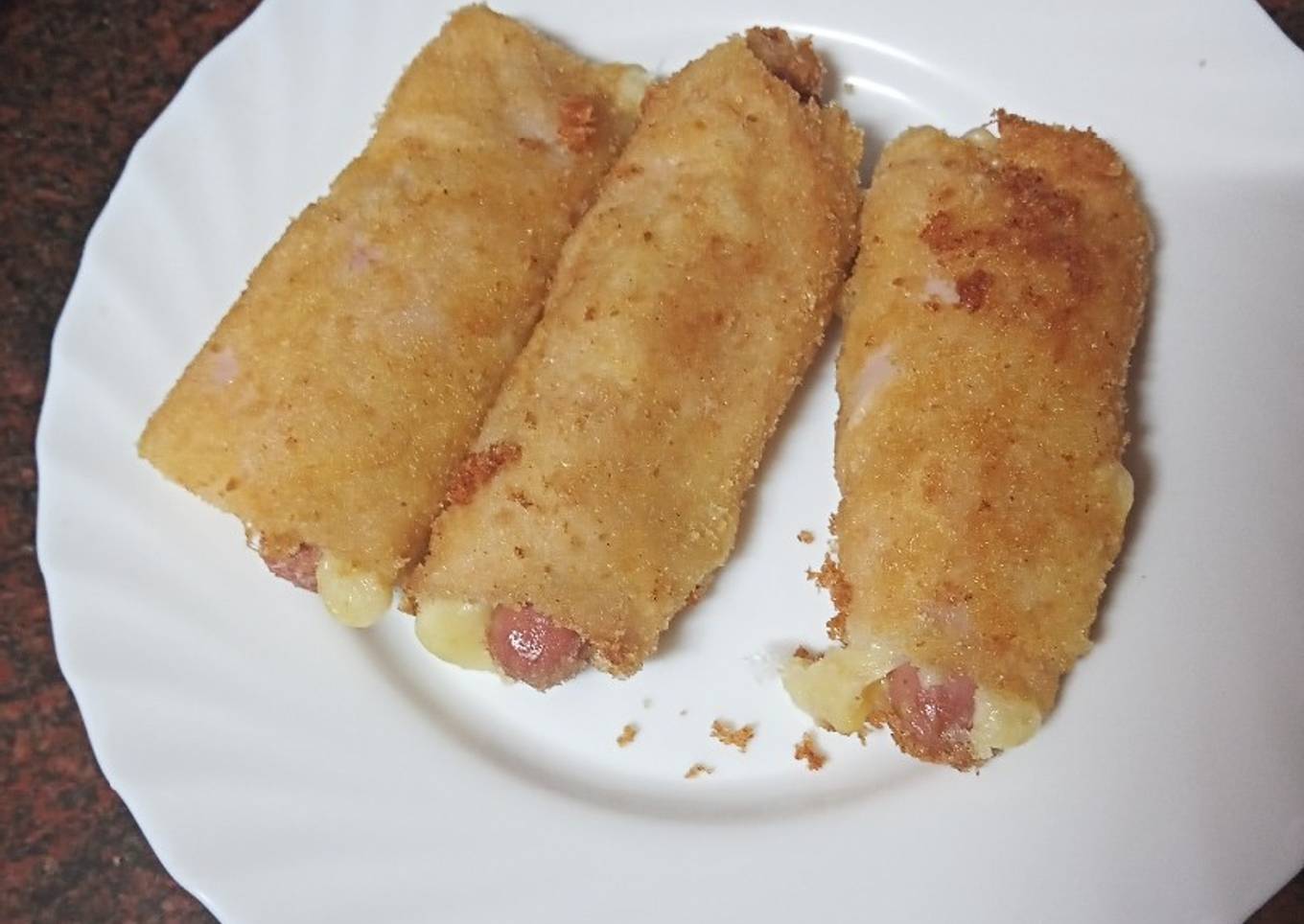 Flamenquines de salchicha