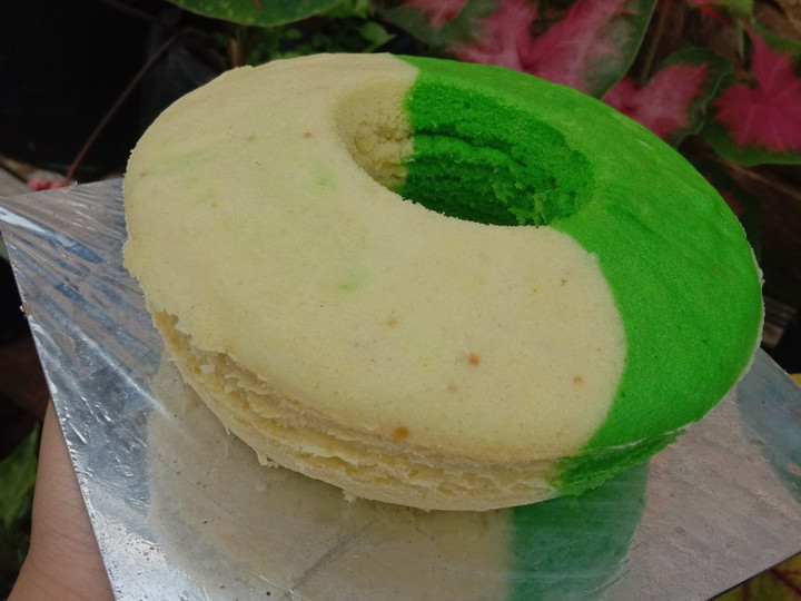 Langkah Mudah untuk Menyiapkan Bolu air 1 telur yang Menggugah Selera