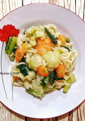 Foto resep Mie (capcay) Nyemek