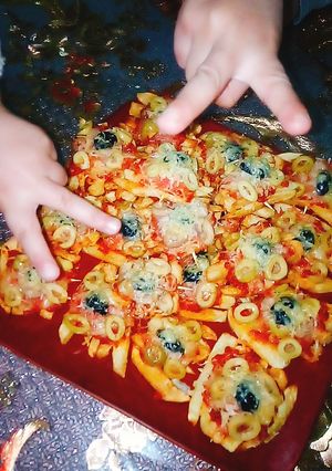صورة لوصفة بيتزا البطاطا المقلية