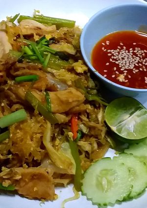 รูปของ สุกี้แห้งไก่