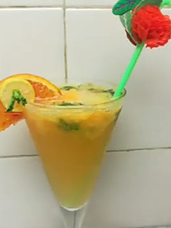 A picture of Orange Mocktail.