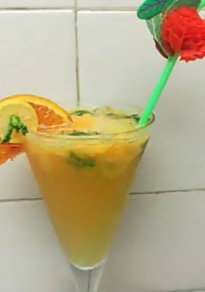 A picture of Orange Mocktail.