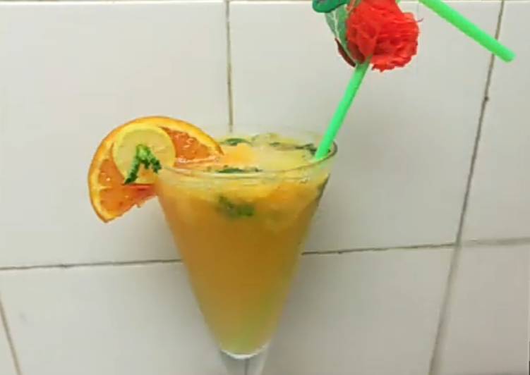 How to Serve Yummy Orange Mocktail