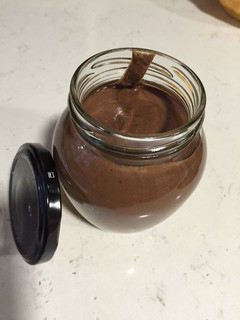 Una foto de Crema de cacao casera (sin leche ni azúcar)