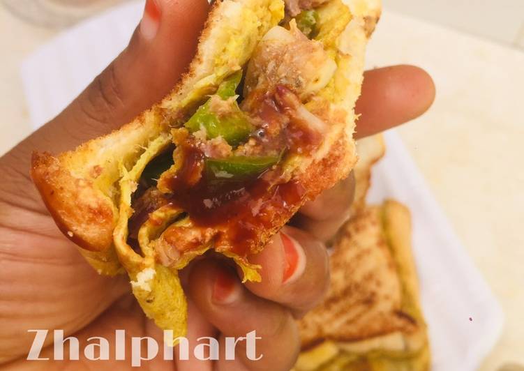 Step-by-Step Guide to Prepare Favorite Fried egg sandwich | This is Recipe So Appetizing You Must Undertake Now !!