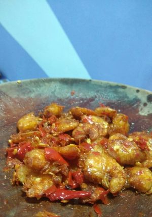 Foto resep Penyet udang sambel trasi