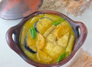 Foto resep Rimbang Asam Ikan Patin Bunga Teratai