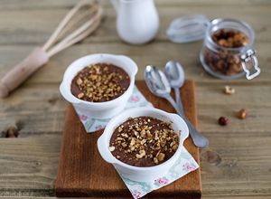 Foto di Mousse di acquafaba al cioccolato fondente