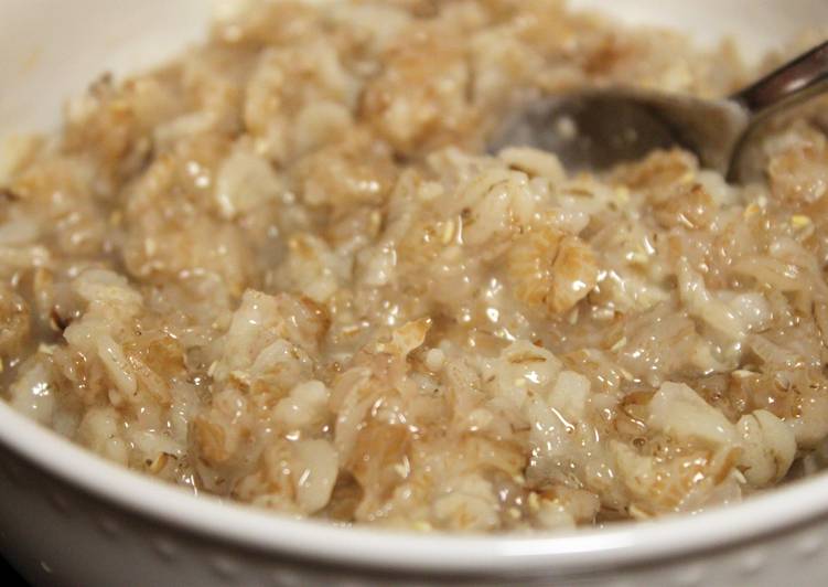 Recipe of Homemade Slow cooker oatmeal