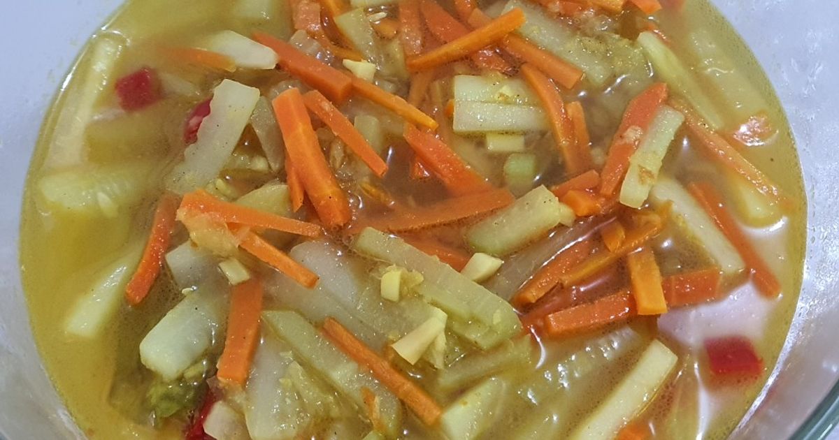 Resep Sayur Kuning Labu Siam, Wortel, Timun oleh Rully Andrianto - Cookpad