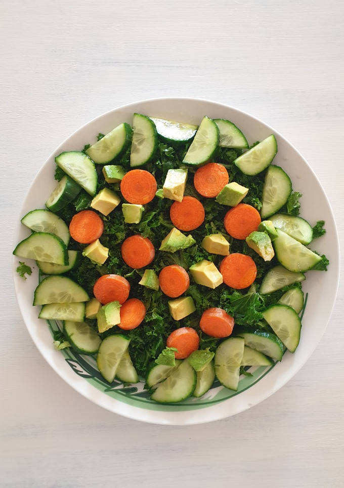 Una foto de Ensalada antioxidante de Kale 🥗