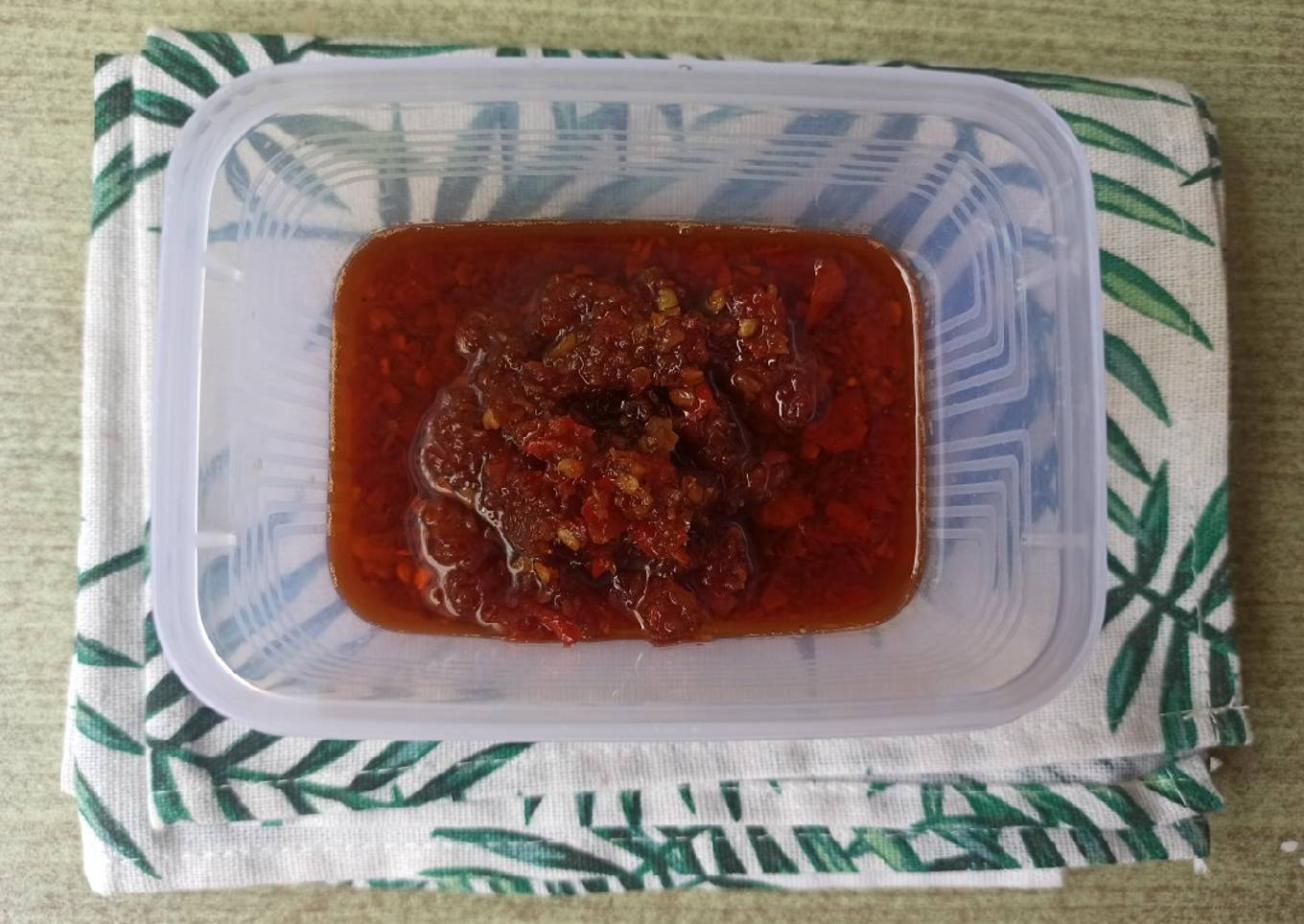 Bumbu Dasar Merah Nasi Goreng
