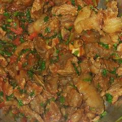 A picture of Dry fry beef.