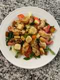 Ensalada de pollo a la plancha