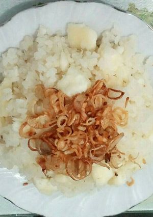 Hình của món Xôi sắn.