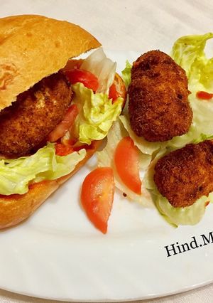 A picture of Chicken Roll Sandwich.