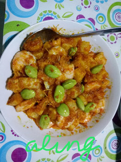 Foto resep Sambel udang pete kentang