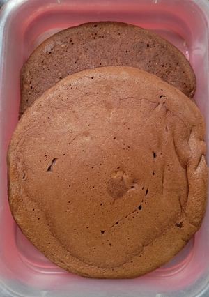 Una foto de Hotcakes de cacao