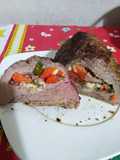 Colita de cuadril rellena