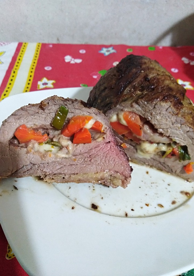 Una foto de Colita de cuadril rellena