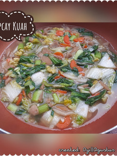 Foto resep Capcay Kuah