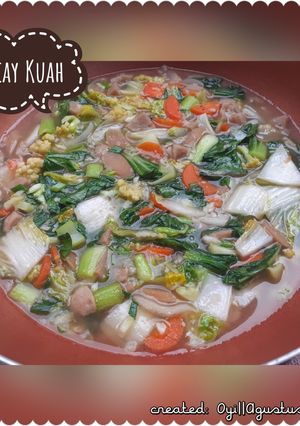 Foto resep Capcay Kuah